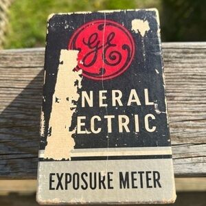 Vintage General Electric GE Exposure Light Meter 8DW58Y1 with Original Box🎥 (S)